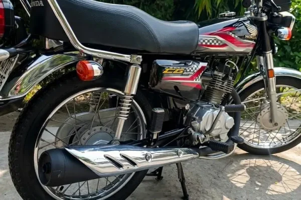 Honda CG 125 2024 – Black | 7,700 KM | Neat & Clean