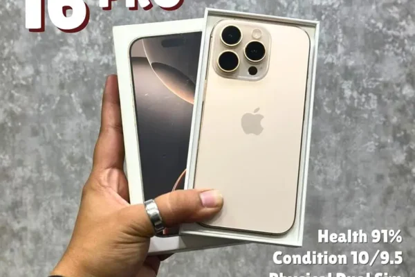 Apple iPhone 16 Pro 256gb Non PTA Factory Unlocked LAHORE
