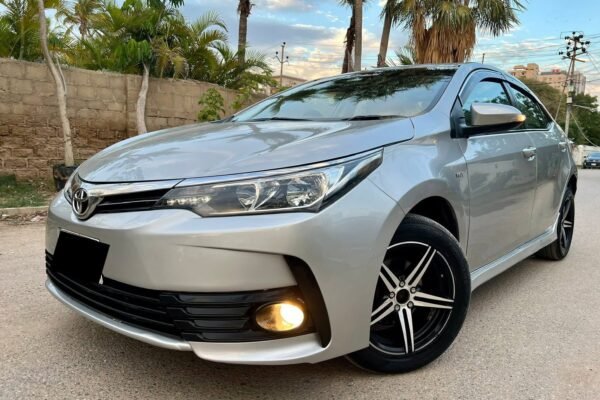 TOYOTA COROLLA GLI AUTOMATIC TRANSMISSION MODEL 2018 KARACHI