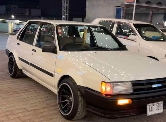 86 model Corolla modified