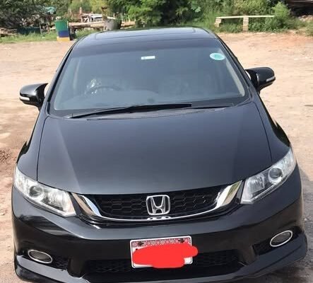 Urgent Sale | Honda Civic Rebirth UG – 2014 | Full Option | Black