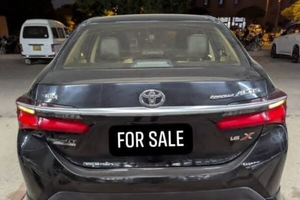 Toyota Corolla 1.6X Altis Model: 2018