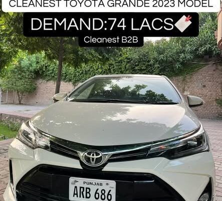 CLEANEST TOYOTA GRANDE 2023 MODEL FOR SALE