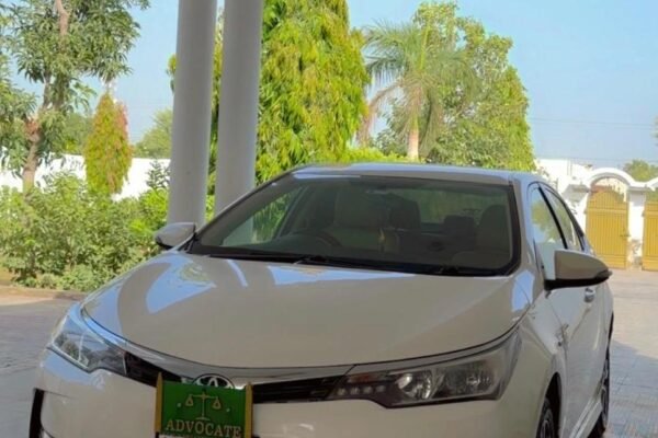 Toyota Corolla Altis 1.6 2019 White Sindh Registered – 130k Mileage – Multan