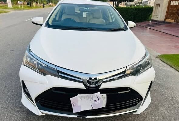 Toyota Corolla Altis 1.6 X Automatic 2022 model.